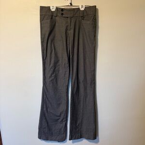 Banana Republic Women’s Martin Fit Trouser Pants Gray Size 10 Long EUC
